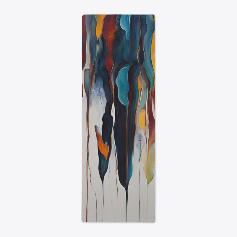 'Gravity in Color' Yoga/Meditation Mat
