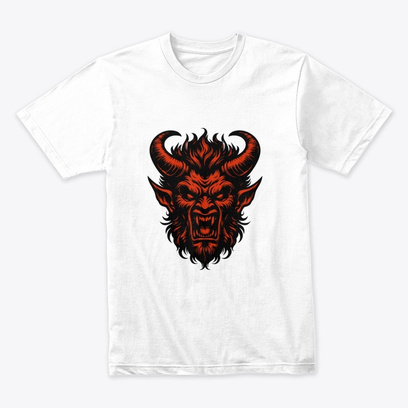Powerful Devil Head Graphic