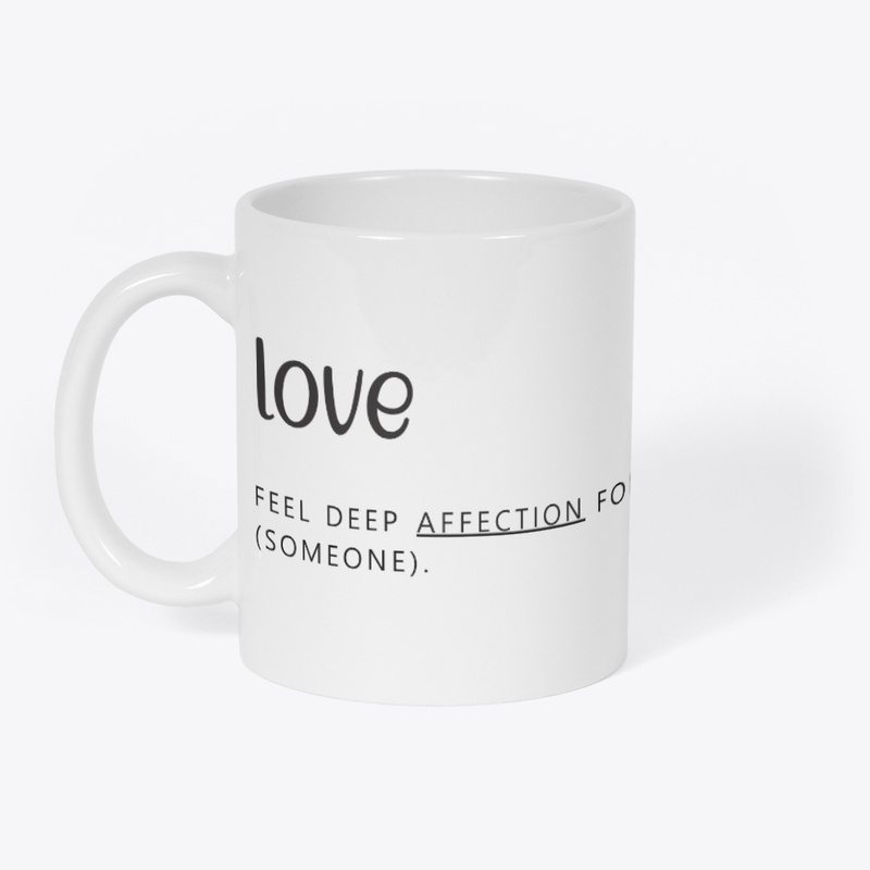  Love & Affection Minimalist Typography 