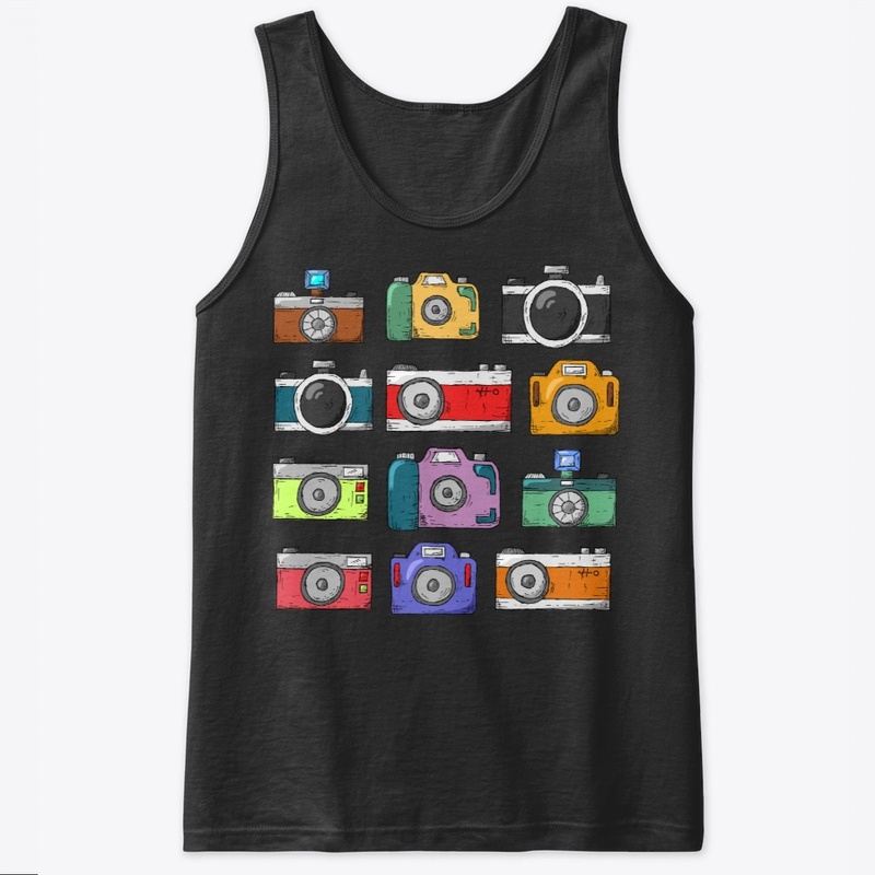 Vintage design camera top