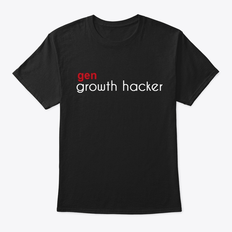 Growth hacker shirt - unisex - gen red