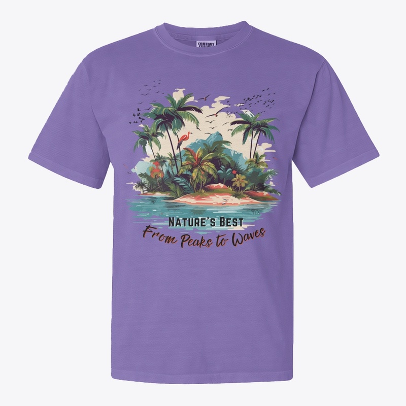 Summer Time Vibes Graphic T-shirt