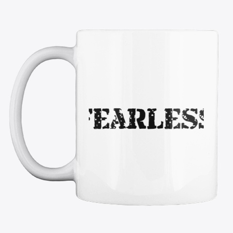 Fearless White T-Shirt Front