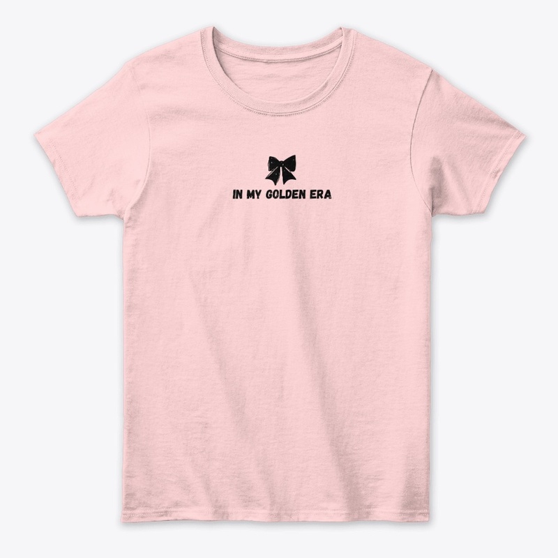 In My Golden Era - Minimal Bow Tee