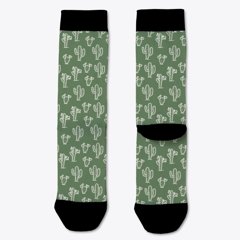 Cute Seamless Pattern with Cactus 2