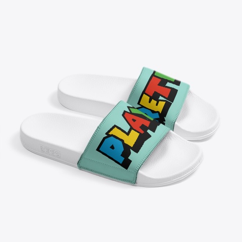 Play Retro Slides Mint T-Shirt Right