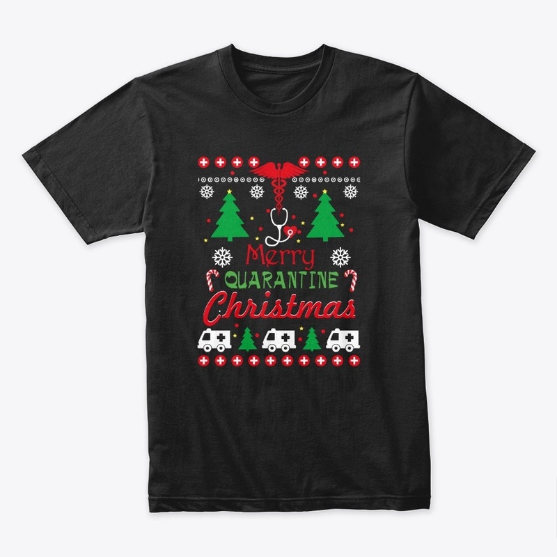 Quarantine Christmas 2020 Reindeer Mask 