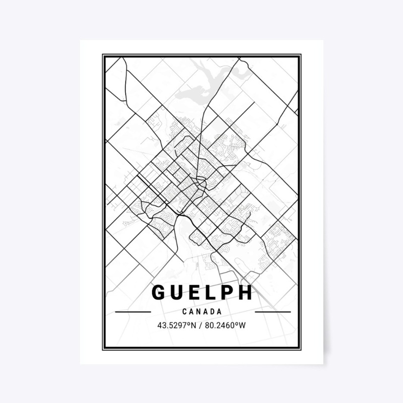 Guelph Light City Map