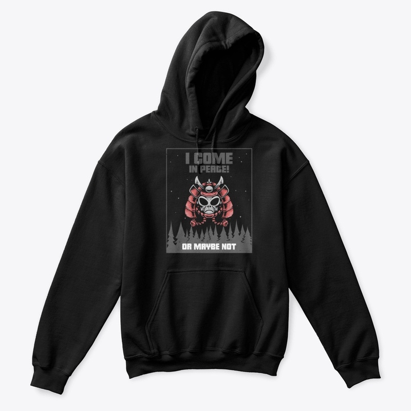 I Come in Peace Design