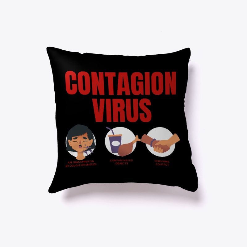 CONTAGION WUHAN VIRUS T SHIRT