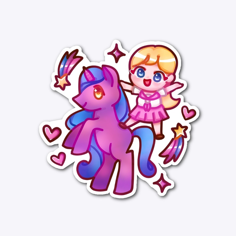 Shin Unicorn Sticker
