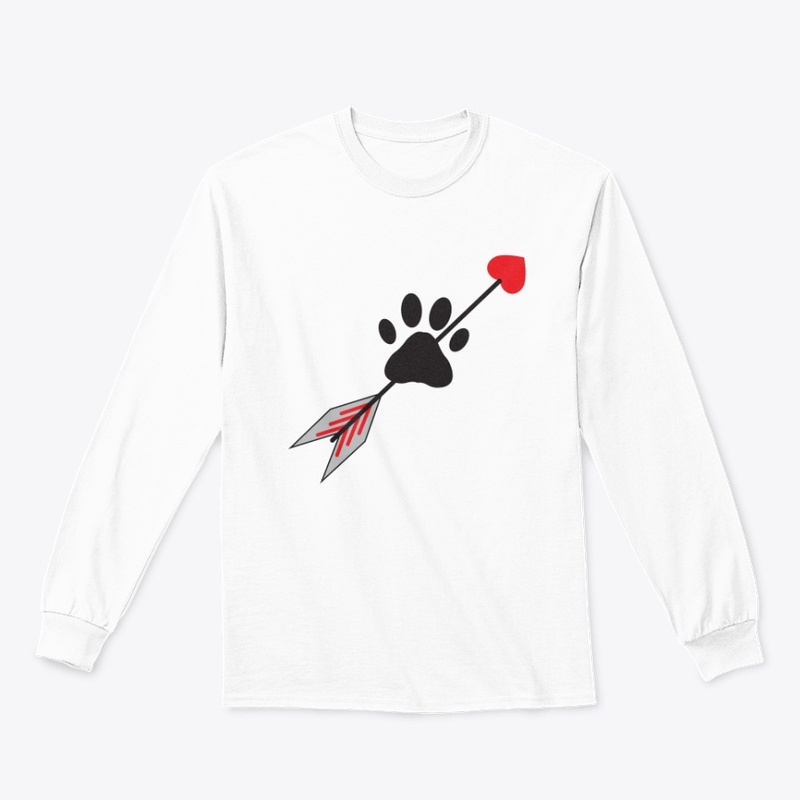 Paw & Heart Arrow Tee