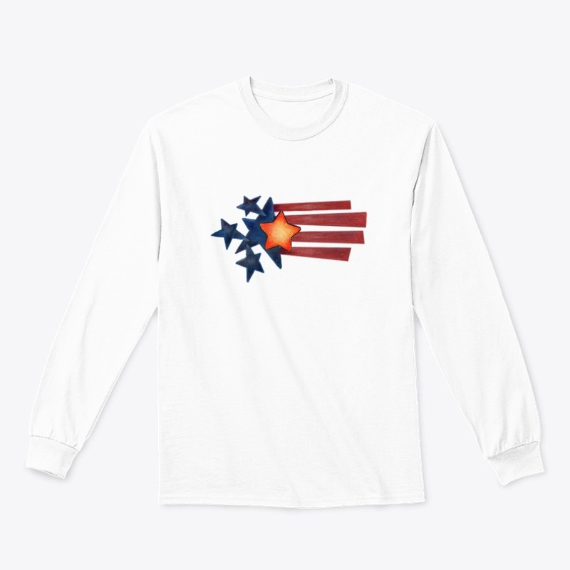 Patriotic American Long Sleeve Tee