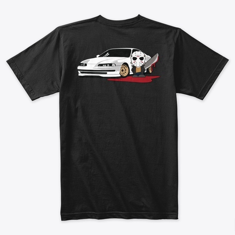 4th Gen Halloween V2 Black T-Shirt Back