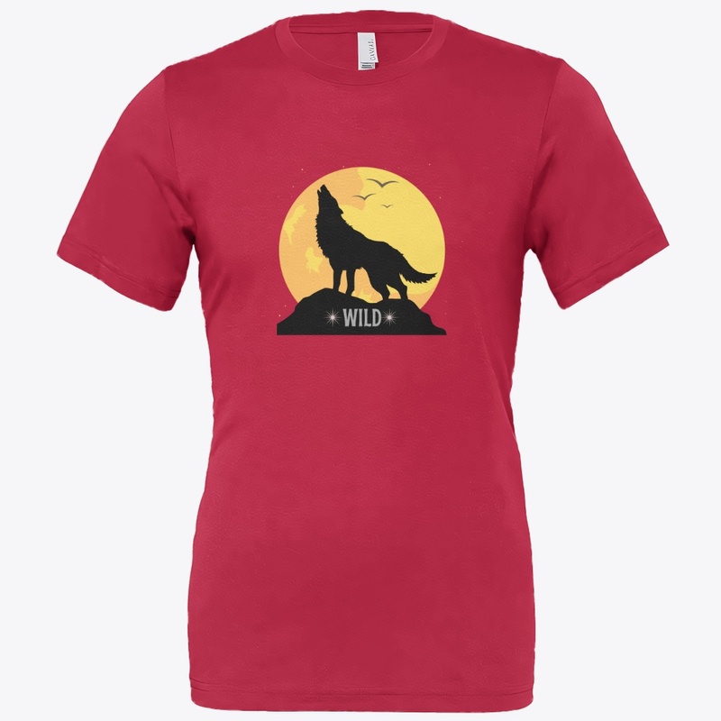 Wild Wolf Moon T-Shirt
