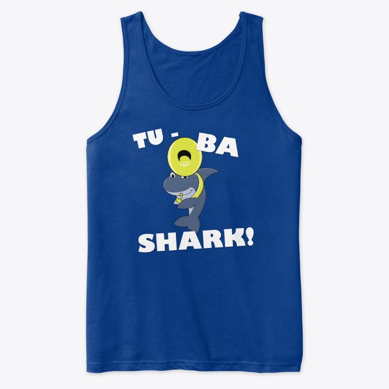 Tuba Shark-Funny Band Tee