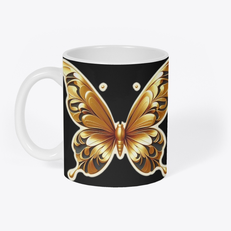 Golden butterfly 