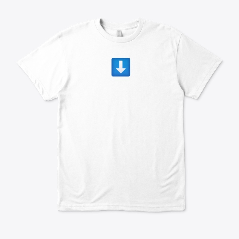 Down arrow t-shirt 