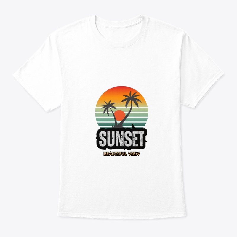 BEAUTIFUL SUNSET VIEW T SHIRT