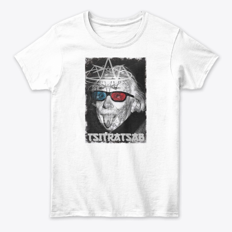 Bastasrtist Skull Albert Einstein 3D SC.