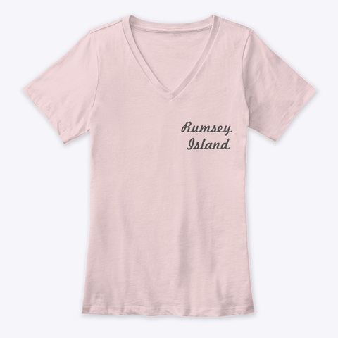 Rumsey Sign Tops Pink T-Shirt Front
