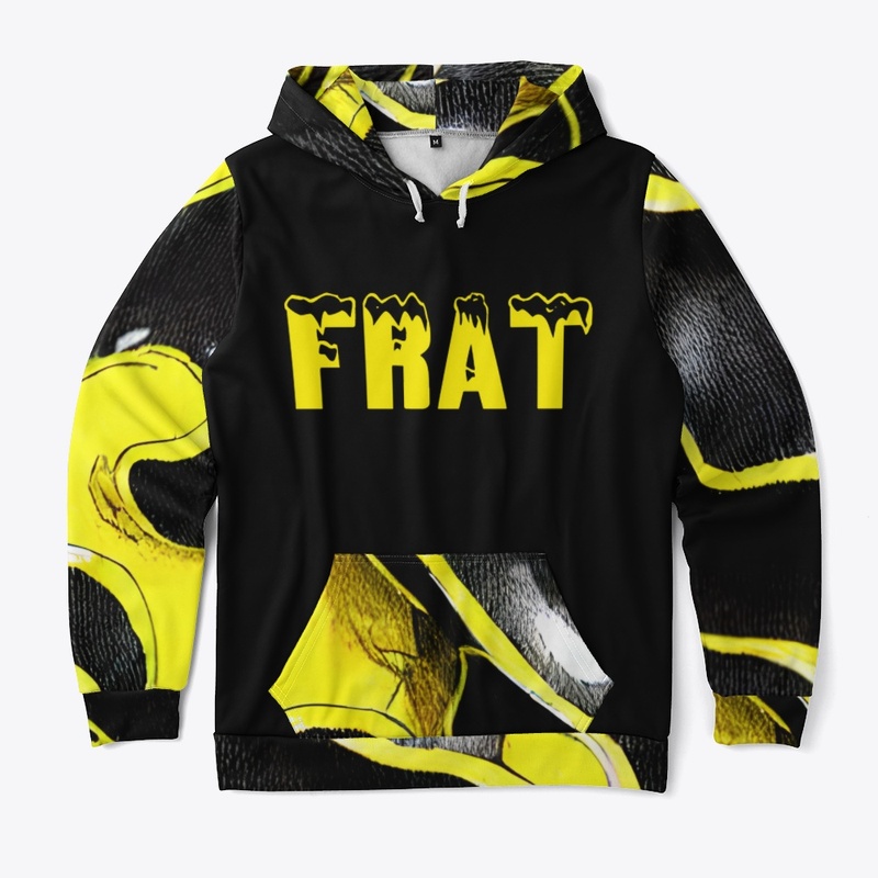 Abstract Black and Gold Frat 
