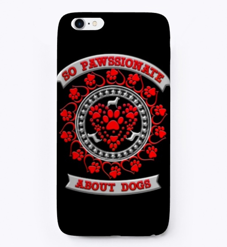 So pawssionate about dogs...t-shirt