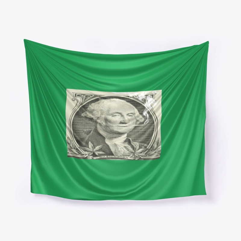 George Washington Smoking a Joint