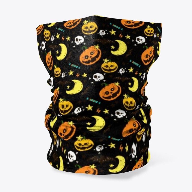 Halloween Pattern Merch / Funny Pumpkins
