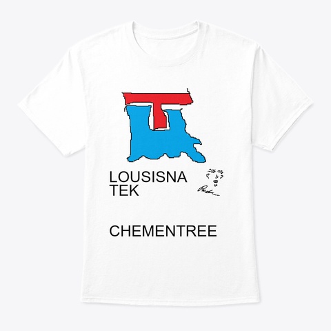 Tech's Best (Chem Edition) White T-Shirt Front