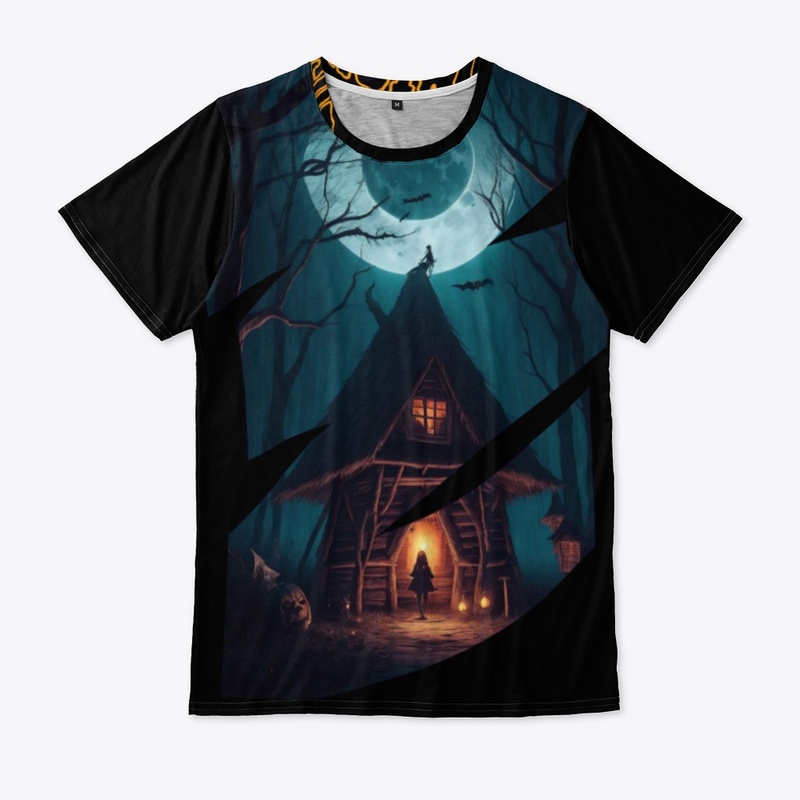 Halloween Night Witch Hut