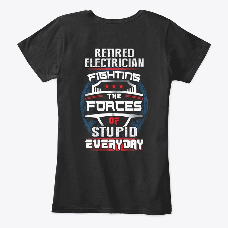 Retired Electrician Shirt