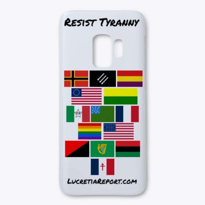Flags of resistance phone cases