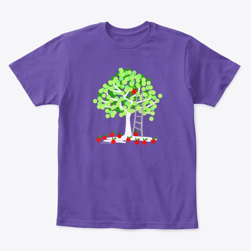 apple tree by night