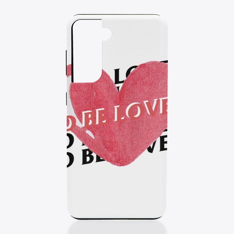 To Be Loved 