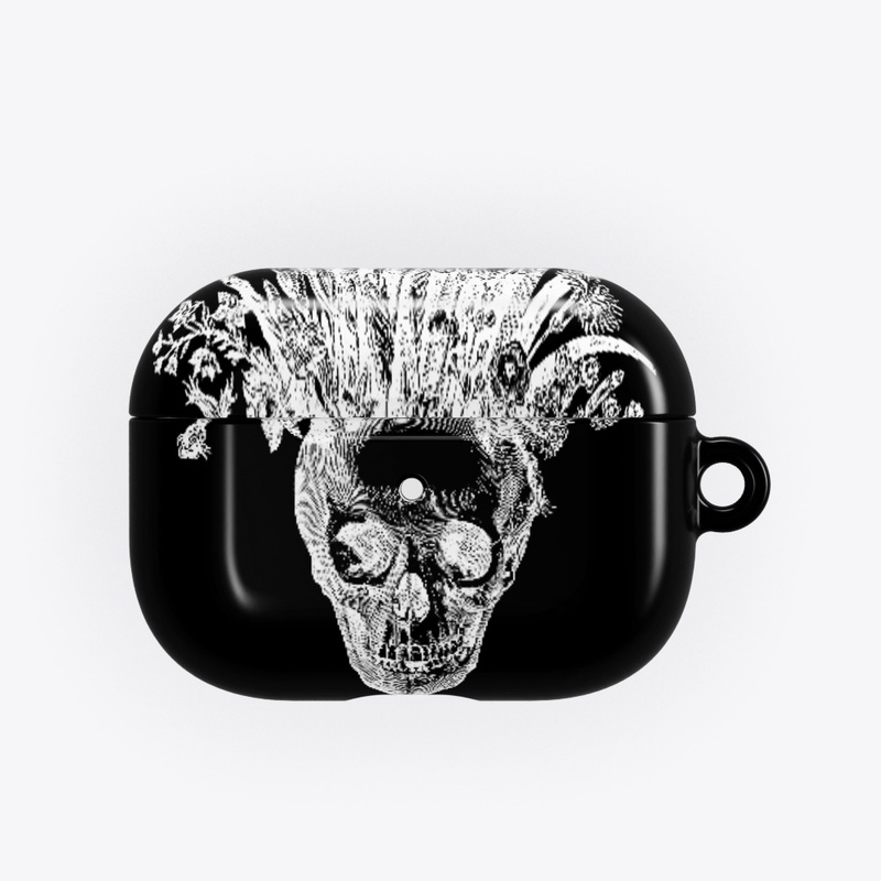 May Queen Skull w/ Floral Headdress
