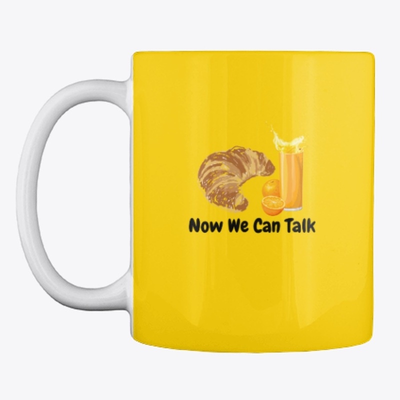 Now We Can Talk Croissant Orange
