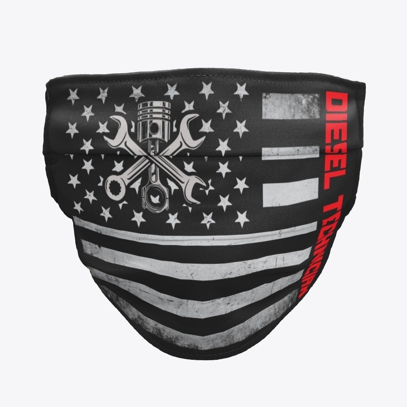 Diesel Technician US Flag