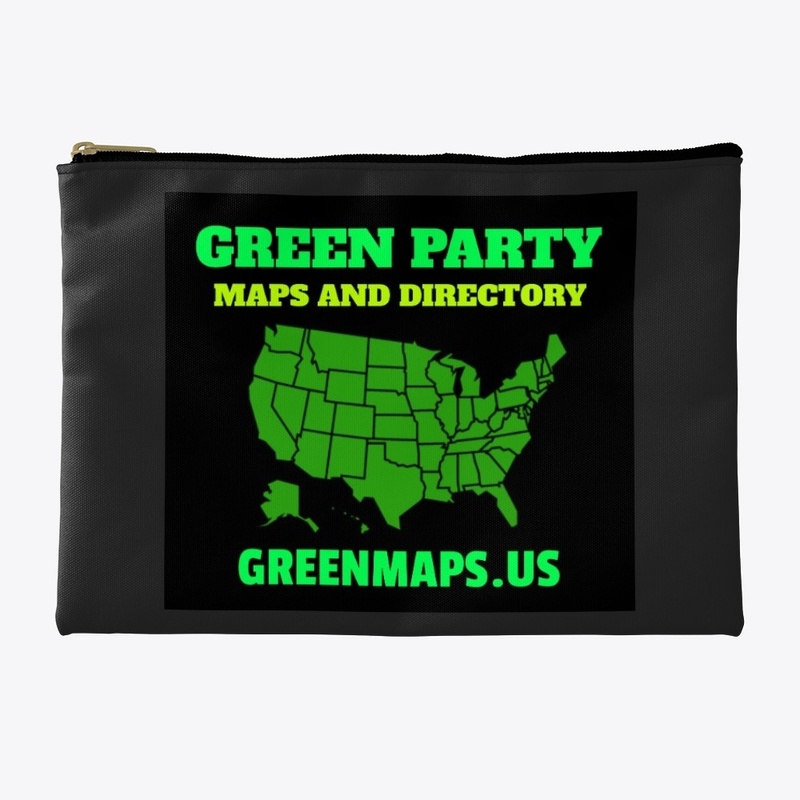Green Party Maps - Black