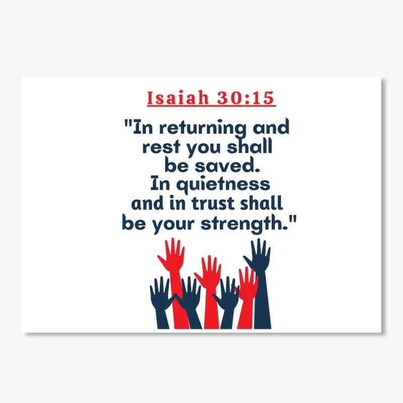 SignPost Scripture - Isaiah 30:15