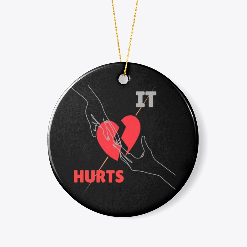 Heart Breaking Ornament
