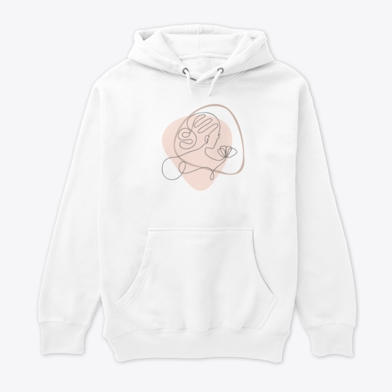 Minimal, Abstract Lady Line