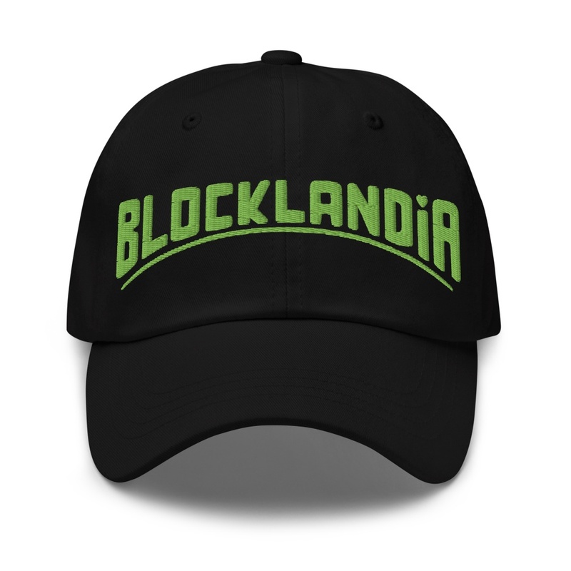 Blocklandia Hat Green Logo