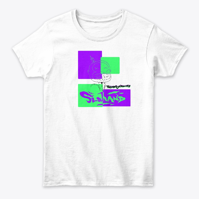 Third Eye Monkey (purple and green)