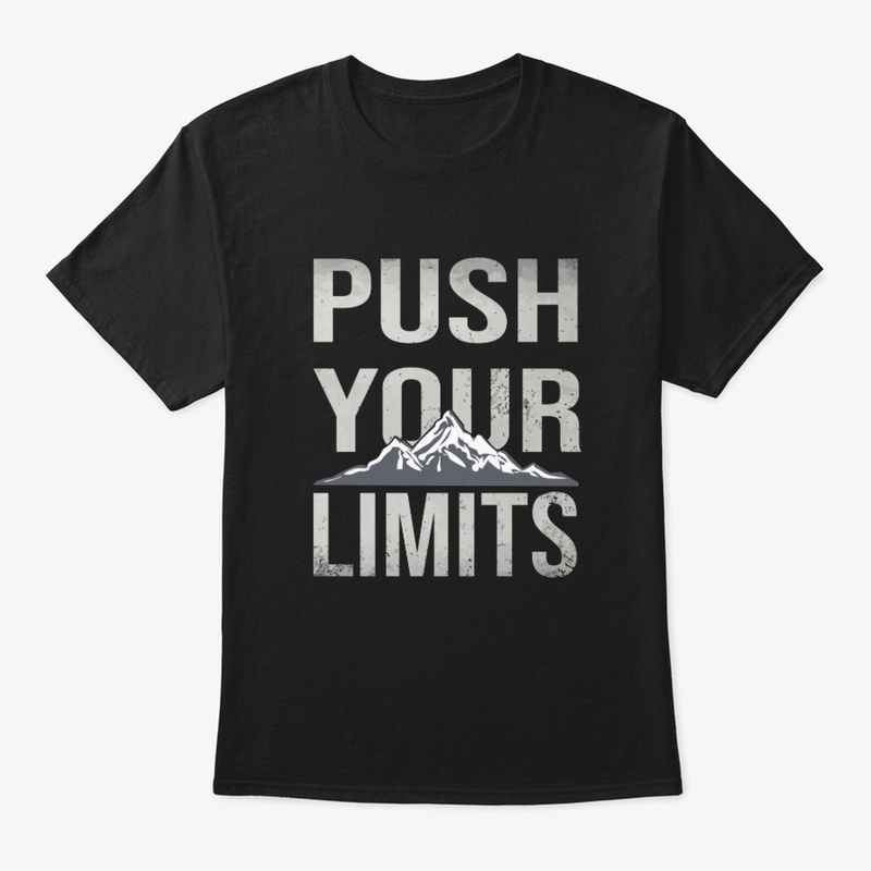 Push Your Limits Typography T-shirt