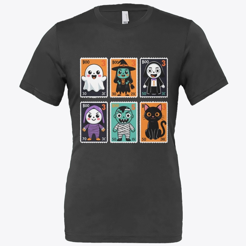 Cute Halloween Stamp Collection