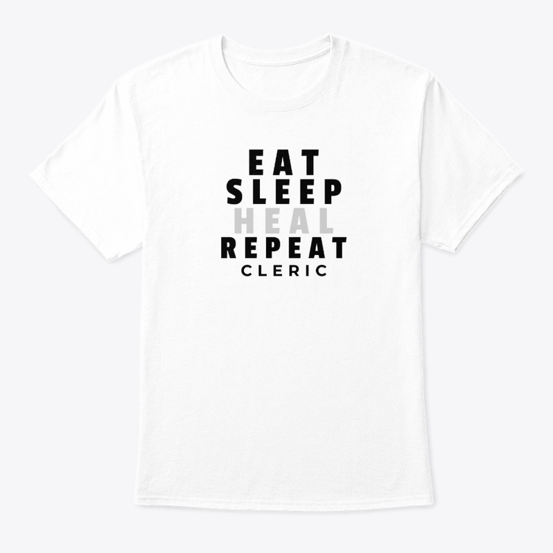 DnD - Eat Sleep Heal Repeat - Dark