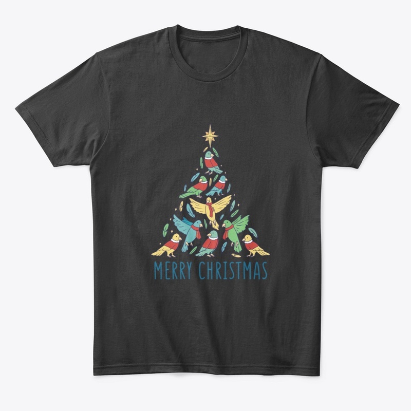 Christmas - Birds Christmas Tree