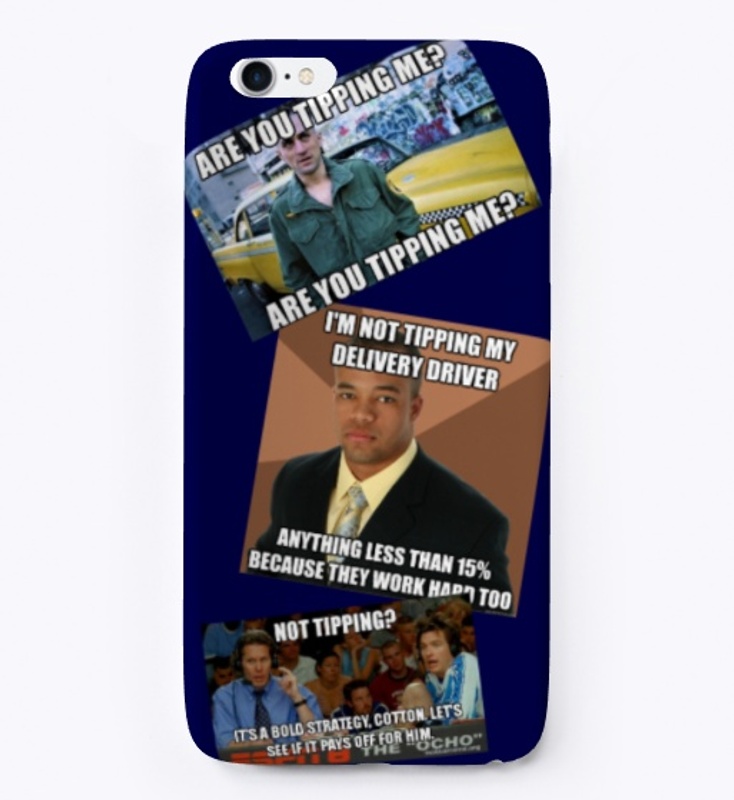 Driver Tipping Meme-Theme iPhone Case
