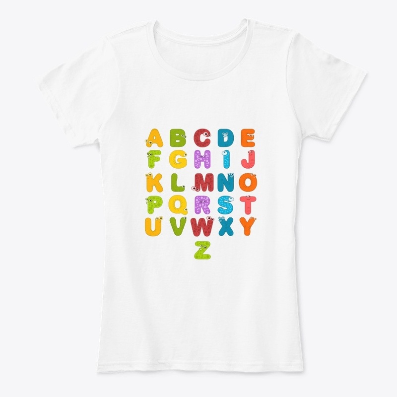 Alphabet Funny t shirts